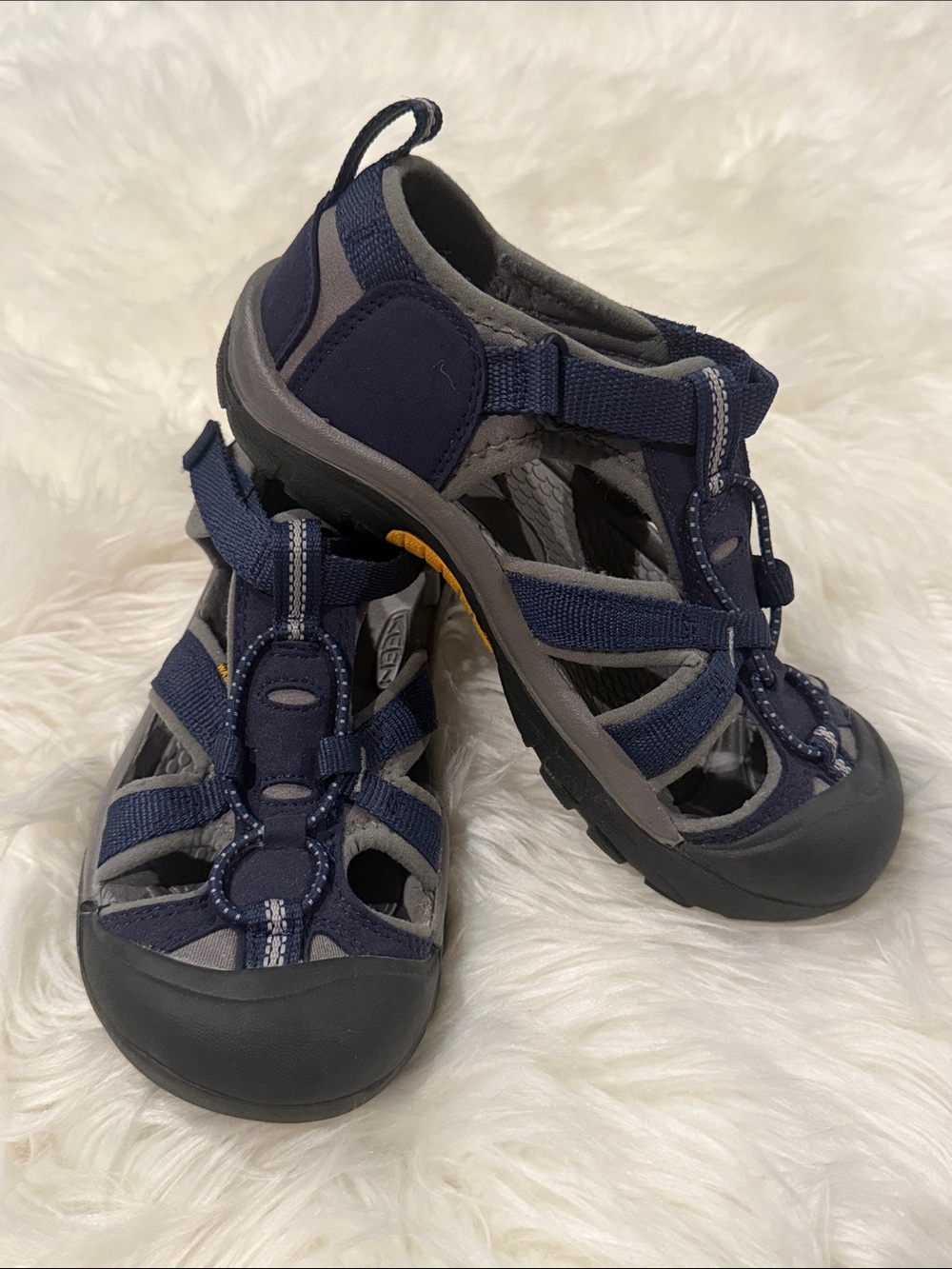 Keen Kids Navy and Gray Sport Sandals - Picture 2 of 3